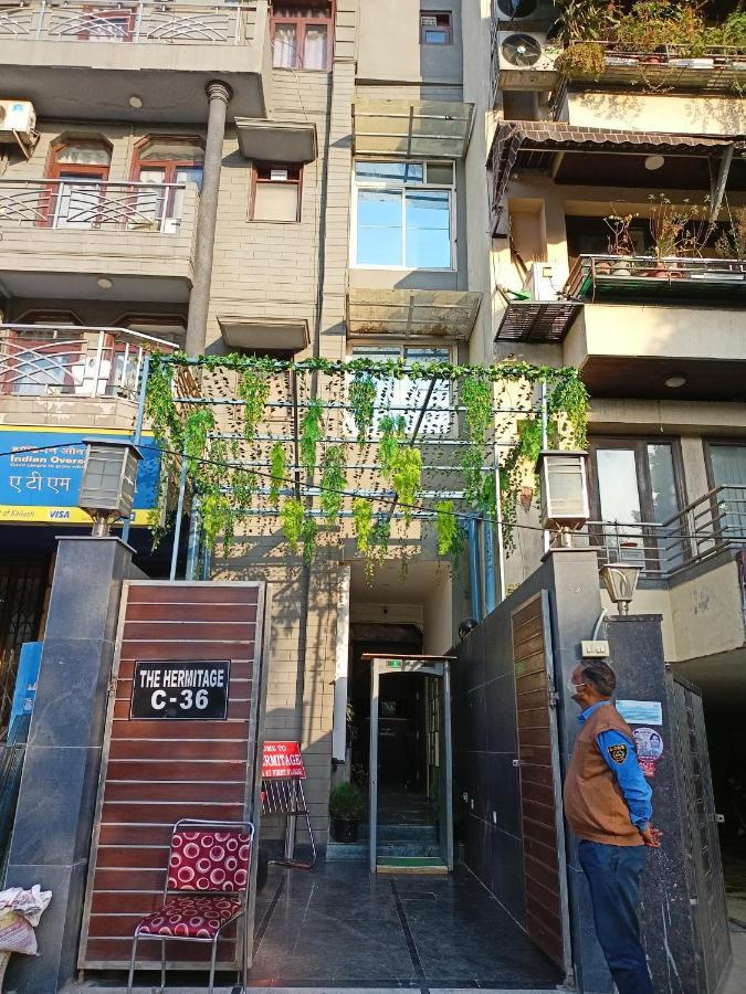 Hermitage By The Cosy Hotels Near Lotus Temple Nova Deli Exterior foto