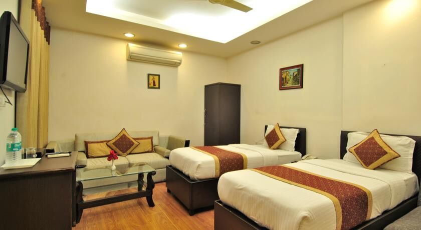 Hermitage By The Cosy Hotels Near Lotus Temple Nova Deli Exterior foto